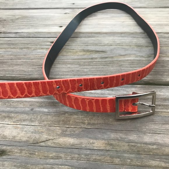 Target Women Belt Ladies Skinny Waistband Vegan - Picture 3 of 7